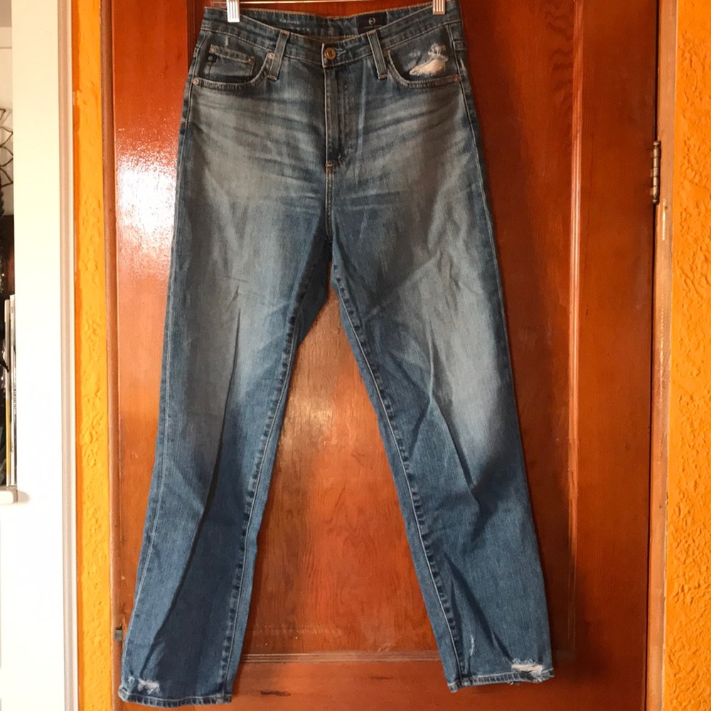 AG HIGH RISE DISTRESSED PANT - Picture 2 of 7